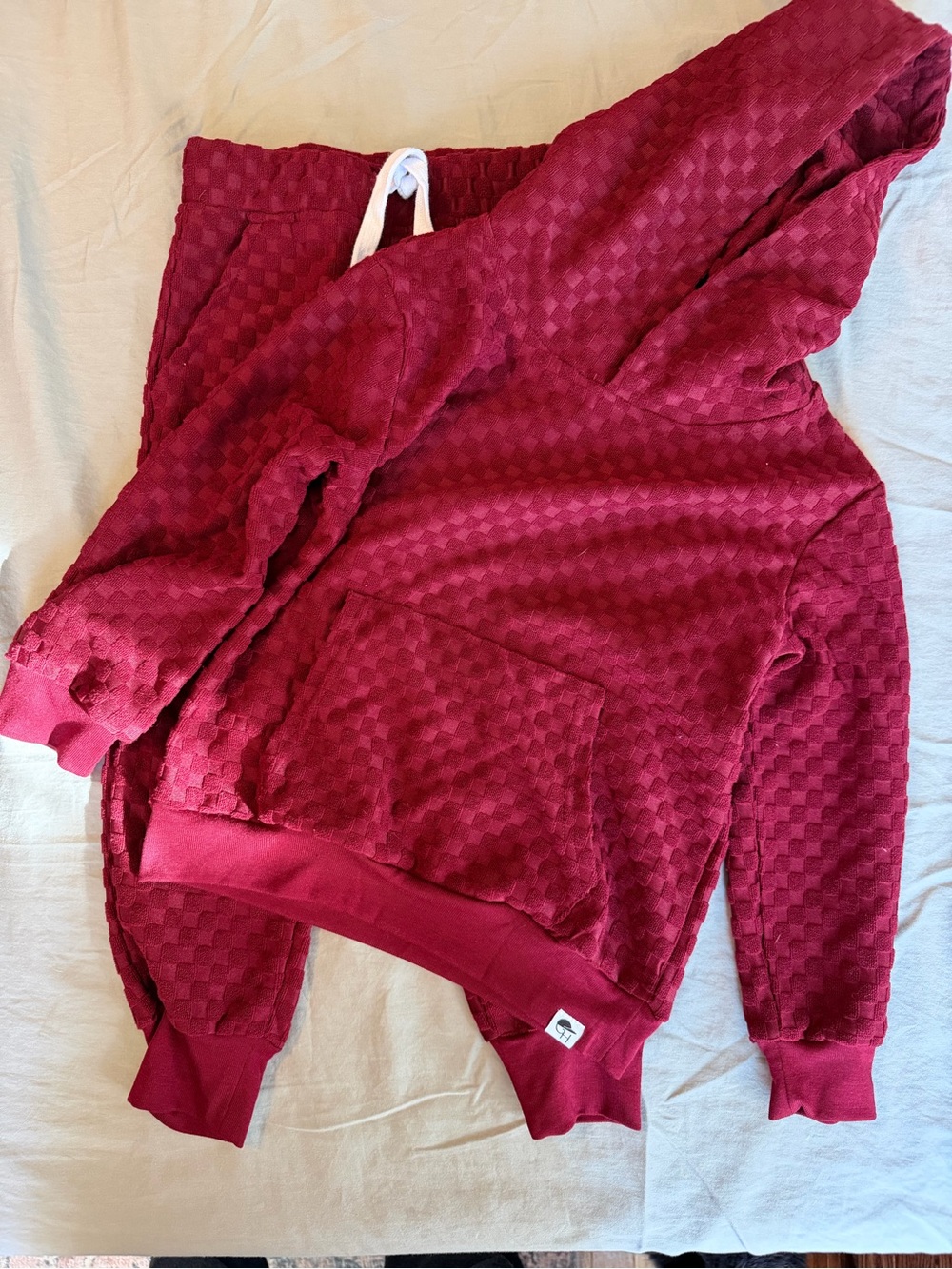 George Hats Matching Set Hoodie & Joggers in Berry - Brand